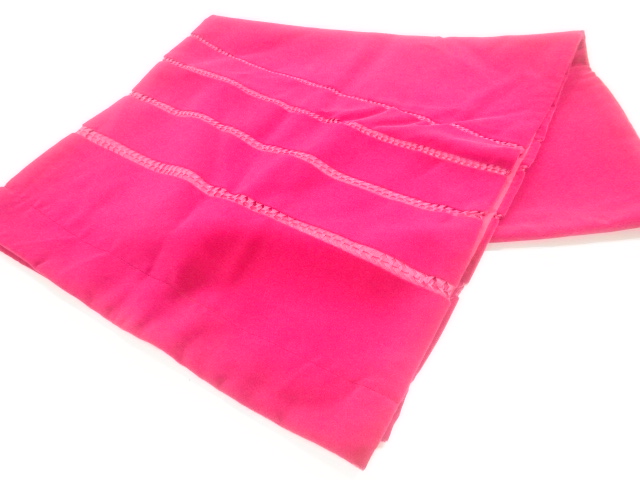 ビロードレース横段模様ショール